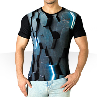 فروش ویژه تی شرت سه بعدی Hex